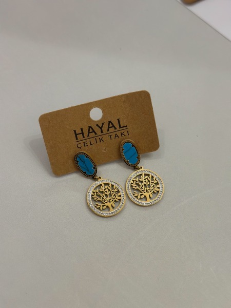 Hayat Ağacı Küpe - 1